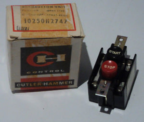 NEW CUTLER HAMMER 10250H2747 PUSHBUTTON