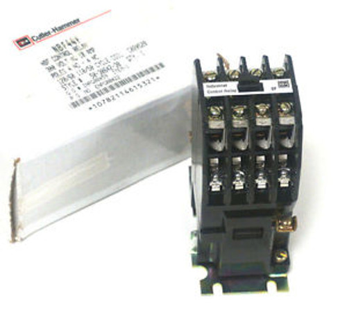 NEW CUTLER HAMMER NBF44F CONTROL RELAY 50-30642-38