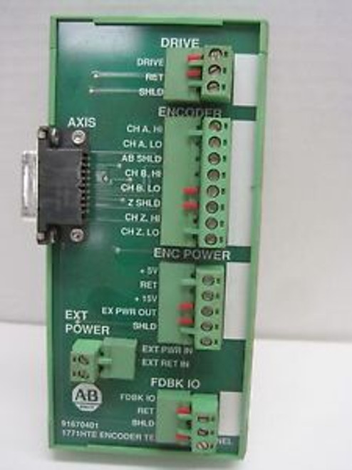 NEW ALLEN BRADLEY 1771-HTE TERMINAL PANEL 1771HTE