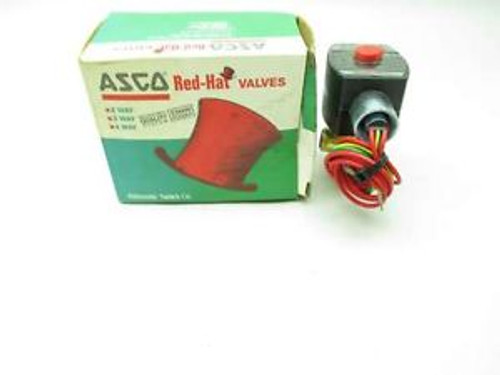 NEW ASCO EF8320G172 RED-HAT II 110/120V-AC 1/4 IN NPT SOLENOID VALVE D457714