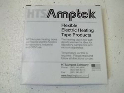 HTS/ AMPTEK AWH-052-020D FLEXIBLE ELECTRIC HEATING TAPE PRODUCTSNEW IN A BOX