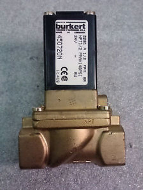 Berkert 0281 A 1/2 FPM BR Solenoid Valve