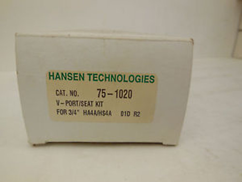 NEW HANSEN TECHNOLOGIES 75-1020 V-PORT SEAT KIT 751020