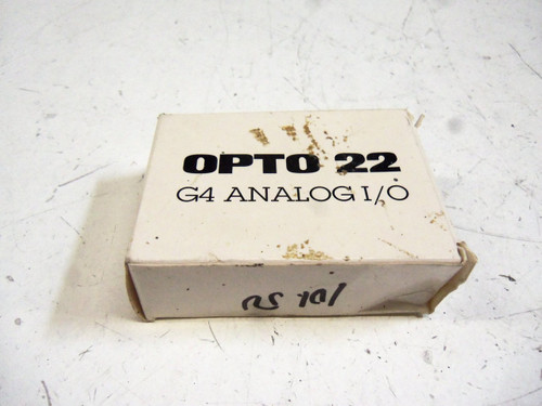 OPTO 22 G4 AD4 I/O ANALOG MODULE NEW IN BOX