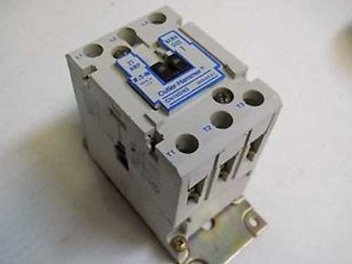 CUTLER HAMMER CN15DN3 CONTACTOR / STARTER 27A 600V 120V COIL NEW NO BOX