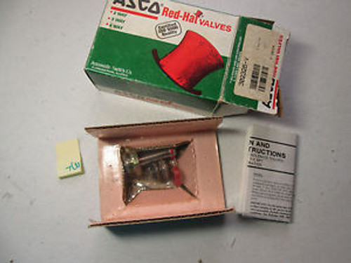 NEW ASCO RED HAT SOLENOID VALVE REPAIR KIT 302326-V (199)