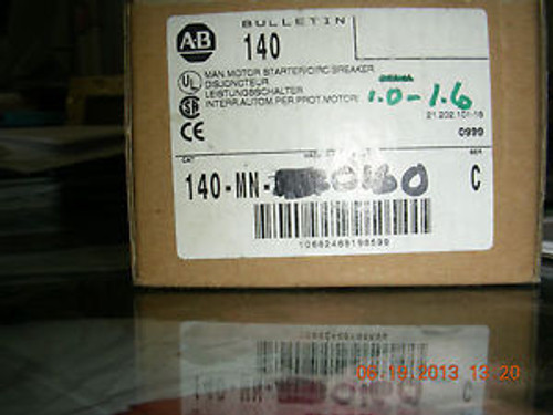 Allen Bradley manual motor starter   140-MN-0160