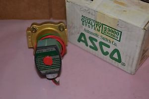 ASCO RED HAT II 8210G27 302282 225 PSI 20.1W SOLENOID VALVE NEW