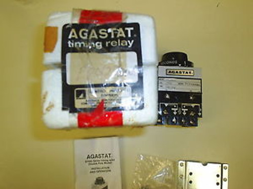 Agastat E7012PD001 Timing Relay (NEW) 125 VDC 5-50 sec Amerace