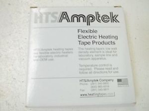 HTS/AMPTEK AWH-051-080D FLEXIBLE ELECTRIC HEATING TAPE PRODUCTSNEW IN A BOX