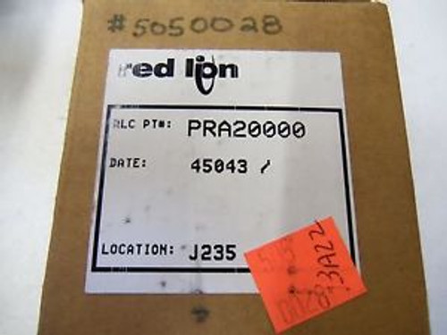 RED LION PRA20000 NEW IN BOX