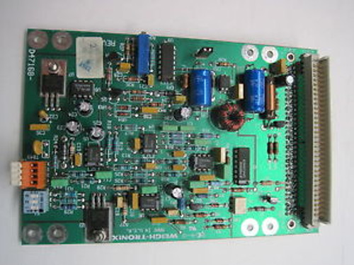 NEW WEIGH-TRONIX D47168-0017 PC BOARD D471680017