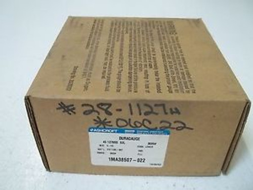 ASHCROFT 451279SS02L 3000# DURAGAUGE NEW IN A BOX