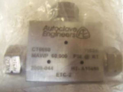 AUTOCLAVE ENGINEERS CT6660 NEW IN BOX