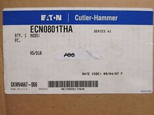 Cutler Hammer Size Zero Starter ECN0801THA Single Phase 24V Coil