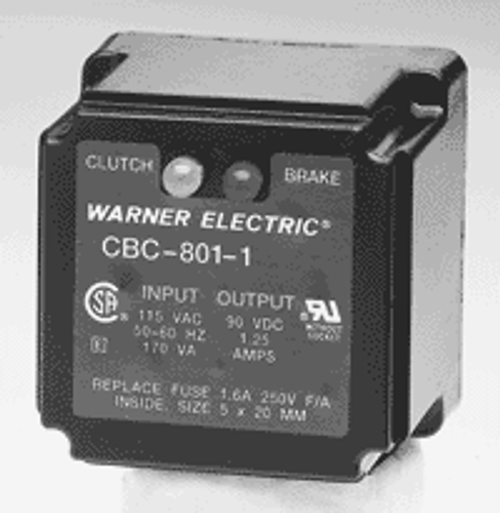 Warner Electric Cbc-801-1 6001-448-004 Clutch Brake Control
