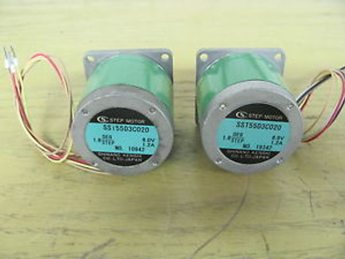 two Shinano Kenshi SST55D3C020 Step Motor