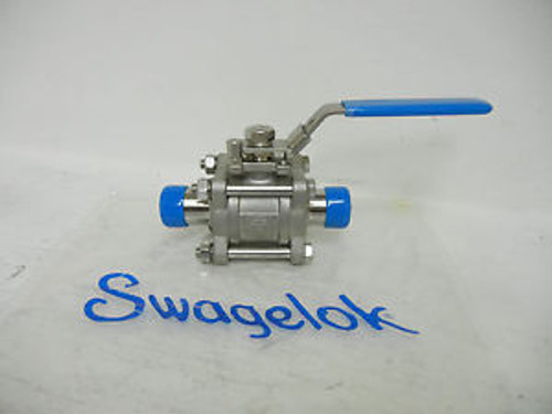 SWAGELOK / HAITIMA JBV610 NEW 1 STAINLESS STEEL BUTT WELD BALL VALVE JBV610