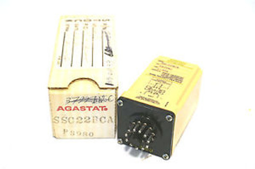 NEW AGASTAT SSC22BCA TIMING RELAY