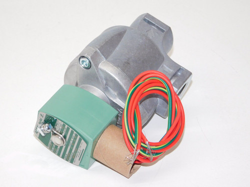 New Asco Red Hat II Myrlen DV06 Solenoid Valve 3/4” NPT Inlet & Outlet Unit 