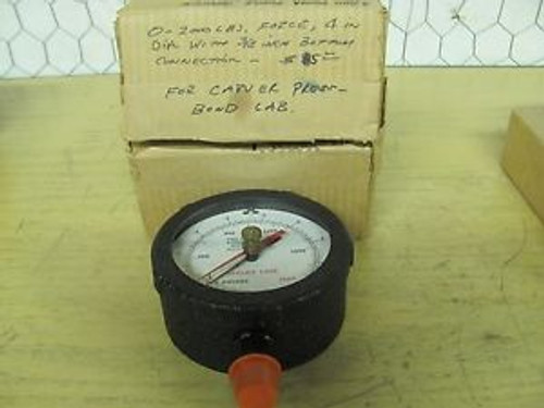 Carver 2000 lbs. Pressure Gauge 3/4