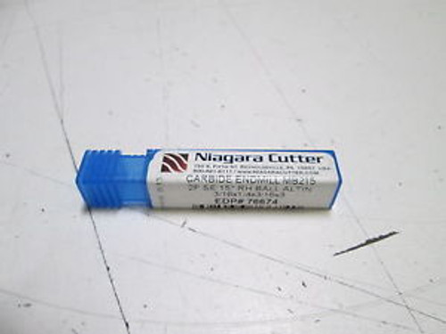 NIAGARA CUTTER CARBIDE ENDMILL 76674 ORIGINAL PACKAGE