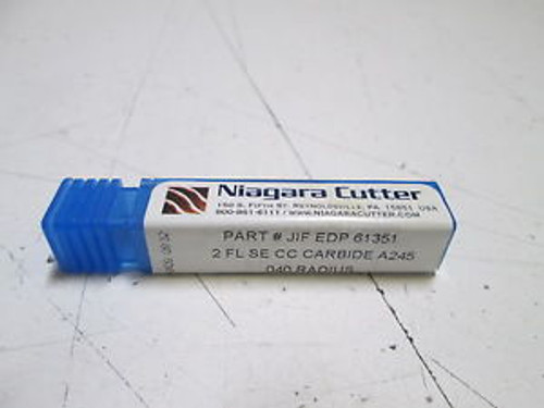 NIAGARA CUTTER CARBIDE # 61351 ORIGINAL PACKAGE