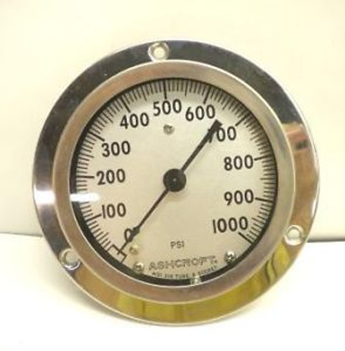 ASHCROFT PRESSURE GAUGE 1000 PSI/Q-8451