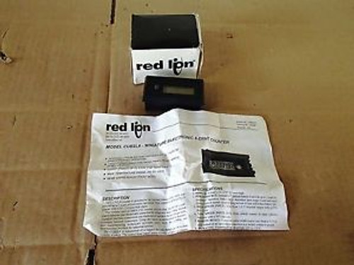 RED LION CUB2L800 MINIATURE ELECTRONIC 8 DIGIT COUNTER, NEW