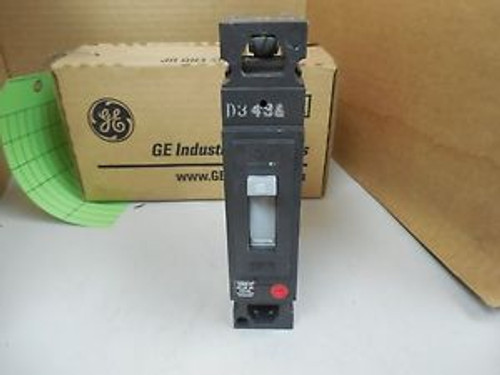 NEW GE GENERAL ELECTRIC THED114015 CIRCUIT BREAKER 15A 15 AMP A 375V THED-114015