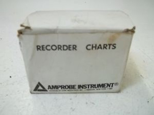 6 AMPROBE INSTRUMENT 300SVA RECORDER CHART NEW IN A BOX
