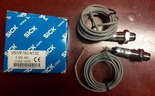 SICK, T- B Photoelectric Sensor, VS/VE180-N132, VS180-D132/VE180-N, 6008865