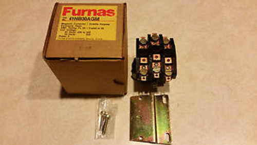 Furnas Contactor 3 Pole 30 AMP 208-240 V COIL 41NB30AGM