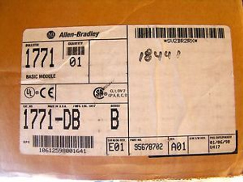 Allen-Bradley 1771-DB Series B Basic Module - New in Box
