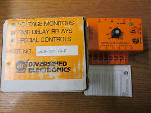 NEW NOS Diversified Electronics SLA-120-ALE Phase Sequence And Loss Monitor