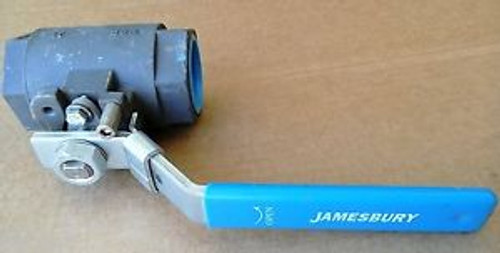 JAMESBURY 1 1/2 - 9FB 2236 TTB BALL VALVE  NEW