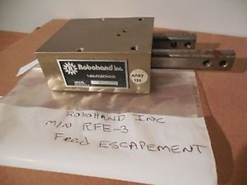 ROBOHAND RFE-3 FEED ESCAPEMENT