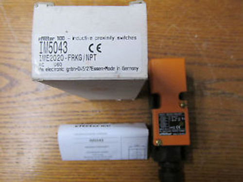 NEW NOS IFM Efector IM5043 Inductive Proximity Switch 10-55VDC IME202-FRKG-NPT