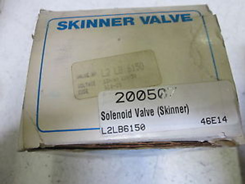 SKINNER L2LB6150 SOLENOID VALVE 110-120V NEW IN A BOX