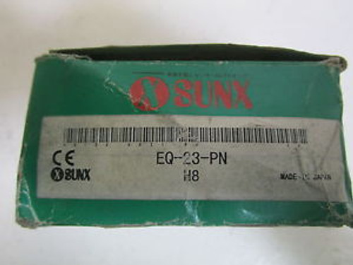 SUNX PHOTOELECTRIC SENSOR EQ-23-PN NEW IN BOX