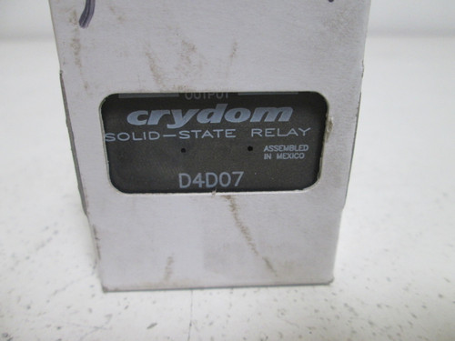 CRYDOM D4D07 SOLID STATE RELAY PANEL MOUNT NEW IN A BOX