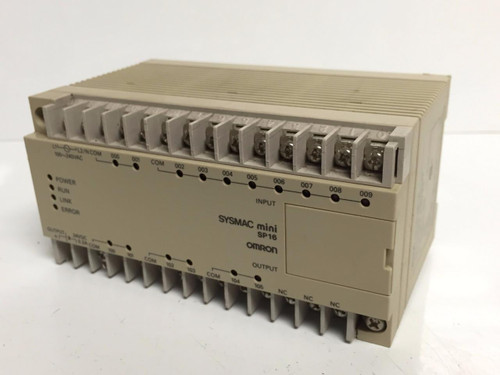 Omron Sp10-Dr-A  Sysmac Mini Programmable Controller 100-240Vac 30Va
