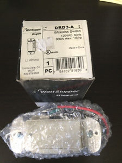 Watt Stopper DRD3-A (Wireless Switch) - Lt Almond