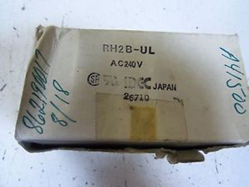 6 IDEC RH2B-UL 240V NEW IN BOX