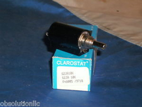 CLAROSTAT 62JA10K POTENTIOMETER  10K OHM