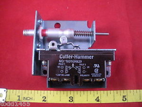 Cutler Hammer 10316H2042 Limit Switch Cabinet Door 10316H829 Interlock 2NO/2NC