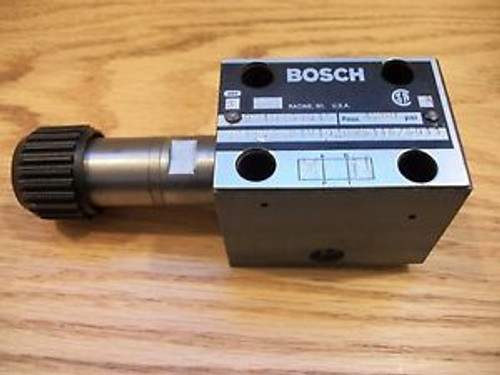 NEW Bosch Hydraulic Directional Control Valve 9810231015 4600 PSI