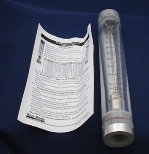 Blue-White F-40750LN-12 Flow Meter new