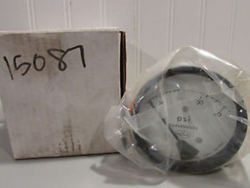 Orange research 1203PGS-1A-3.5L-A-A Gauge. Range: 0-40 PSID New