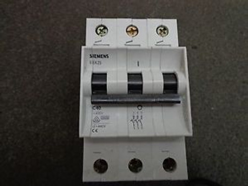 Siemens 5SX23 C40 Circuit Breaker 3 Pole 440V  3